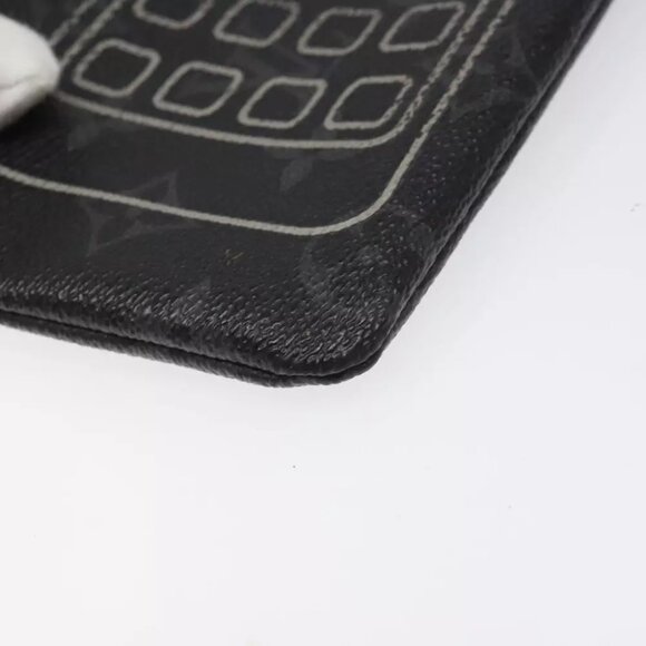 LOUIS VUITTON Monogram Eclipse Fragment iPhone Case M64433 LV Auth 113203 - Picture 11 of 16